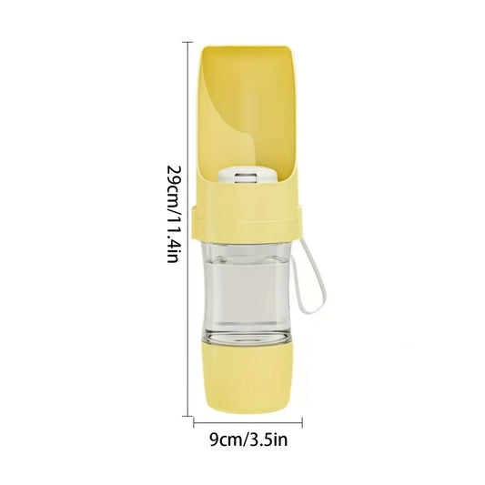 Portable Leak-Proof Dog Water Bottle-Durable Plastic with Ergonomic Handle & Spill-Resistant Design for Outdoor Walks,Travel